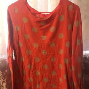 Old Navy Polka Dot Blouse